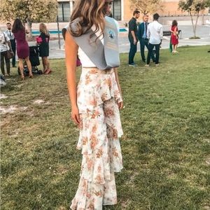 Zara floral pants